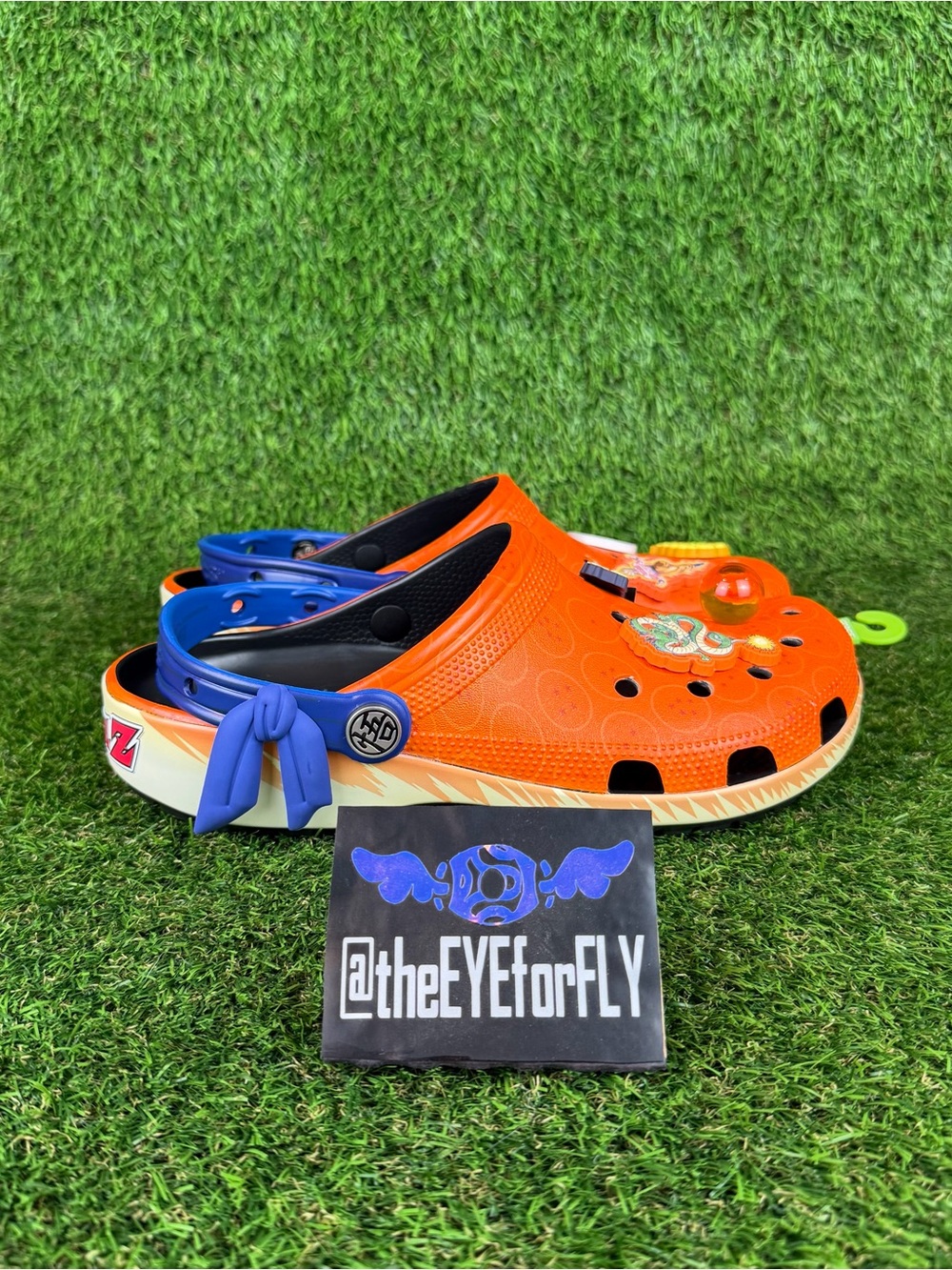 CROCS x Dragon Ball Z “Goku” Classic Clog Anime 210826-90H Men’s Size 8 NWT